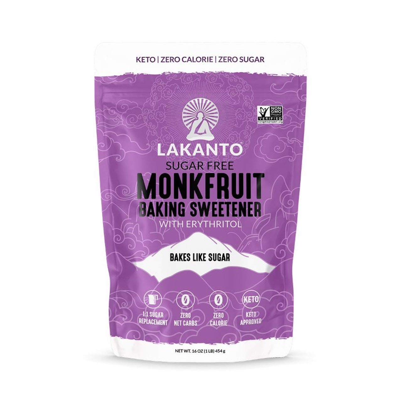 Classic Monkfruit Sweetener with Allulose - White Sugar Replacement –  Lakanto