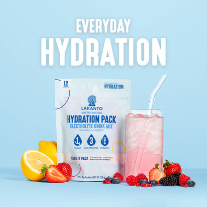 Sugar Free Hydration Pack Electrolyte Drink Mix - Variety Pack