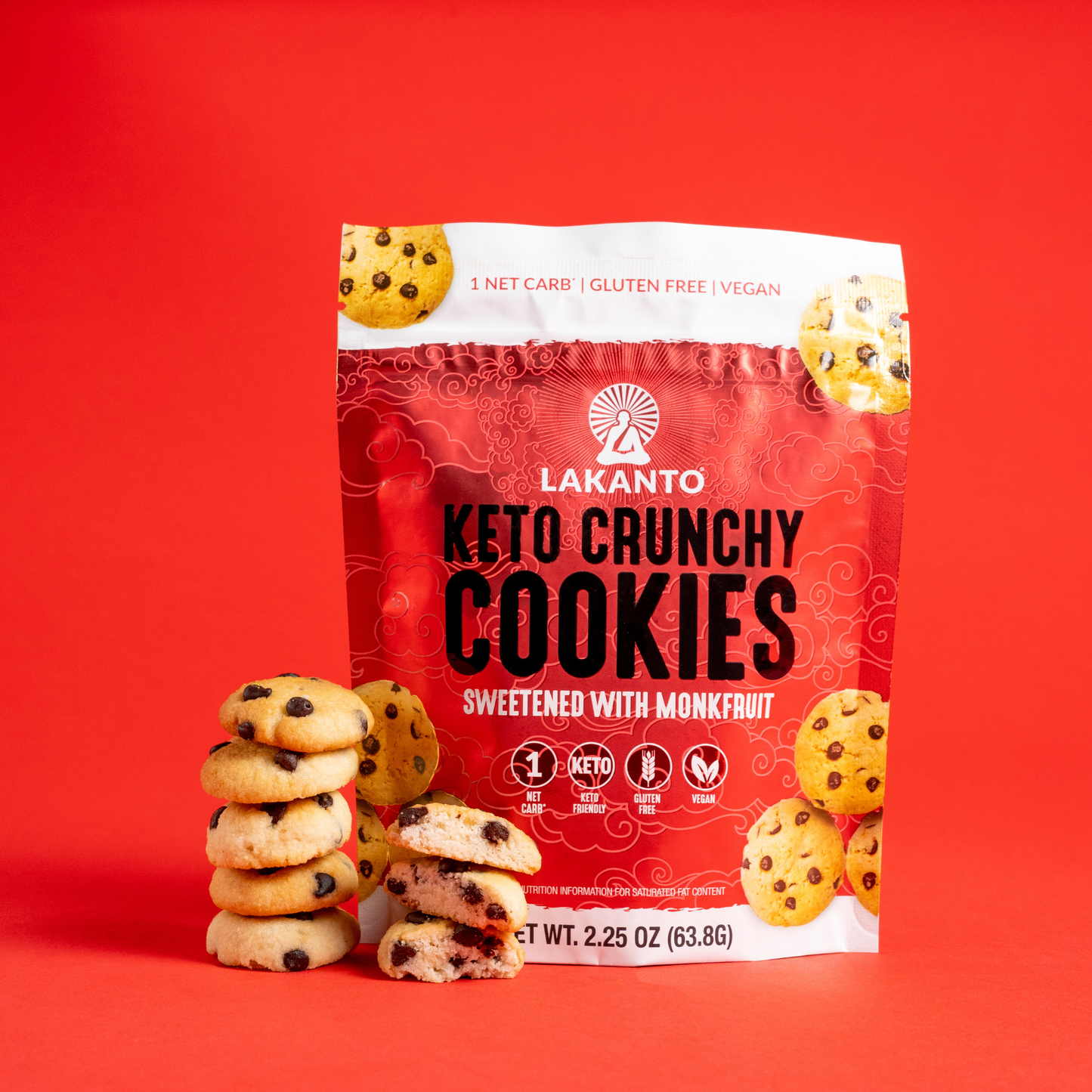 Keto Mini Crunchy Cookies