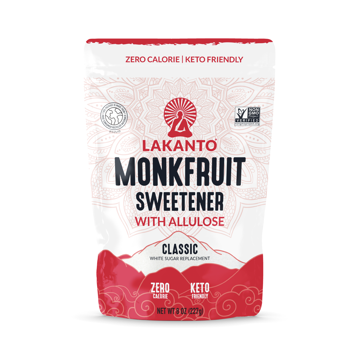 Classic Monkfruit Sweetener with Allulose - White Sugar Replacement