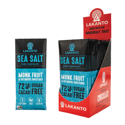 Sea Salt Sugar-Free Chocolate Bars