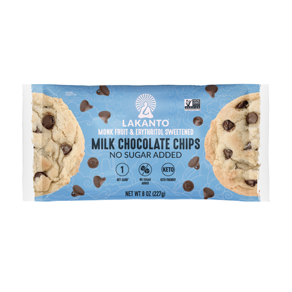 Milk Chocolate Chips - No Sugar Added