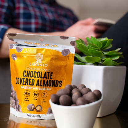 chocolate covered almonds