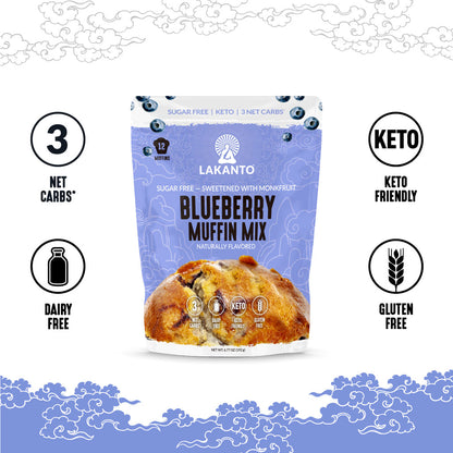 Sugar-Free Blueberry Muffin Mix