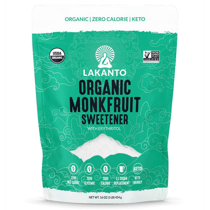 Honey & Sweeteners: Organic Monk Fruit Sweetener